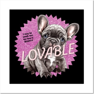 The Frenchie Love Bug Posters and Art